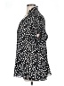 Sunny Leigh 100% Polyester Polka Dots Black Short Sleeve Blouse Size 1X - photo 5