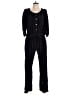 Zara SRPLS Solid Black Jumpsuit Size L - photo 1