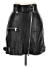 Alexander McQueen 100% Leather Black Leather Skirt Size EU 38 / US 8 - photo 1
