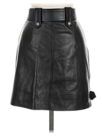 Alexander McQueen Leather Skirt (view 2)
