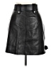 Alexander McQueen 100% Leather Black Leather Skirt Size EU 38 / US 8 - photo 2