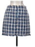 Lulumari 100% Polyester Tweed Blue Casual Skirt Size S - photo 2