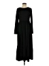 Lillusory Solid Black Casual Dress Size S - photo 1