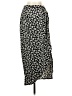 Yozy Print Black Casual Skirt Size 4 - photo 1