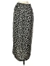 Yozy Print Black Casual Skirt Size 4 - photo 2