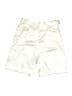 Jason Wu Collection Metallic Ivory White Board Shorts Size S (estimated) - photo 1