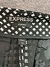 Express Houndstooth Black Casual Pants Size 6 - photo 7