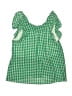 Crewcuts Outlet 100% Cotton Green Sleeveless Blouse Size 6 - 7 - photo 1