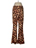 Unbranded Animal Print Brown Casual Pants Size M - photo 2