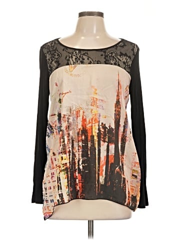Vanilla Star Long Sleeve T-Shirt (view 1)