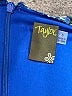 Taylor 100% Polyester Paisley Blue Casual Dress Size 6 - photo 7