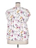 Buffalo by David Bitton Floral White Sleeveless Blouse Size XXL - photo 2