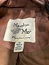 Maralyn & Me 100% Polyester Brown Jacket Size M - photo 6