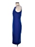 H&M Solid Blue Cocktail Dress Size 8 - photo 5