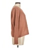 Pinque 100% Polyester Solid Brown Pullover Sweater Size M - photo 4