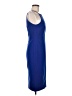 H&M Solid Blue Cocktail Dress Size 8 - photo 4