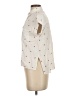Rails 100% Rayon Hearts Ivory Short Sleeve Blouse Size XS - photo 5