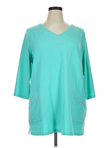 Quacker Factory 3/4 Sleeve Top (view 1)