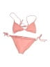 Onia Solid Pink Two Piece Swimsuit Size XL - photo 1