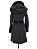 Zara Basic 100% Polyester Gray Coat Size M - photo 2