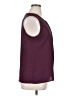 Ann Taylor 100% Polyester Burgundy Sleeveless Blouse Size XL - photo 4