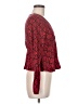 Boden 100% Cotton Red Long Sleeve Blouse Size 6 - photo 4