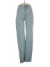 Nasty Gal Inc. Chevron-herringbone Blue Jeans Size 2 - photo 1