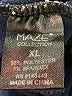 Maze Collection Solid Blue Active Pants Size XL - photo 7