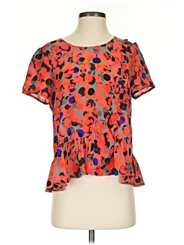 HD in Paris Short Sleeve Blouse (view 1)