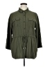 Calvin Klein Green Long Sleeve Blouse Size XL - photo 1