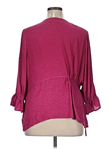 Evri 3/4 Sleeve Top (view 2)