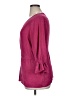 Evri 100% Polyester Burgundy 3/4 Sleeve Top Size 1X - photo 5