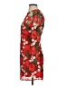 Finders 100% Polyester Print Red Cocktail Dress Size S - photo 5