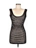 Solid & Striped Houndstooth Black Cocktail Dress Size M - photo 1