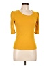 SOFIA Yellow 3/4 Sleeve T-Shirt Size L - photo 1