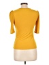 SOFIA Yellow 3/4 Sleeve T-Shirt Size L - photo 2