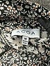 ACOA collection Animal Print Silver Long Sleeve Blouse Size M - photo 7