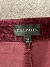 Talbots Burgundy Casual Pants Size 16 - photo 4