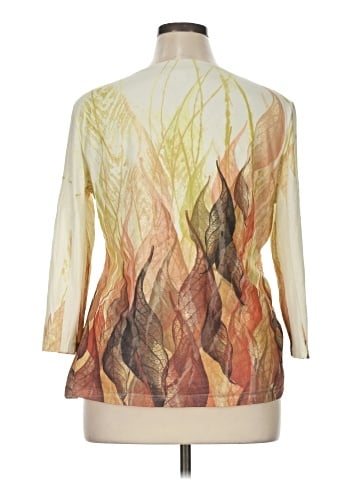 Coldwater Creek 3/4 Sleeve Blouse (view 2)