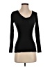Tresics Black Long Sleeve Top Size S - photo 1