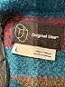 Original Use 100% Recycled Polyester Print Teal Pullover Sweater Size L - photo 7