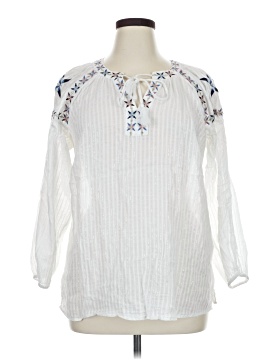 Lane Bryant 3/4 Sleeve Blouse