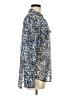 TWO by Vince Camuto Animal Print Blue Long Sleeve Blouse Size M - photo 4