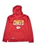 NFL 100% Polyester Red Pullover Hoodie Size 10 - 12 - photo 1