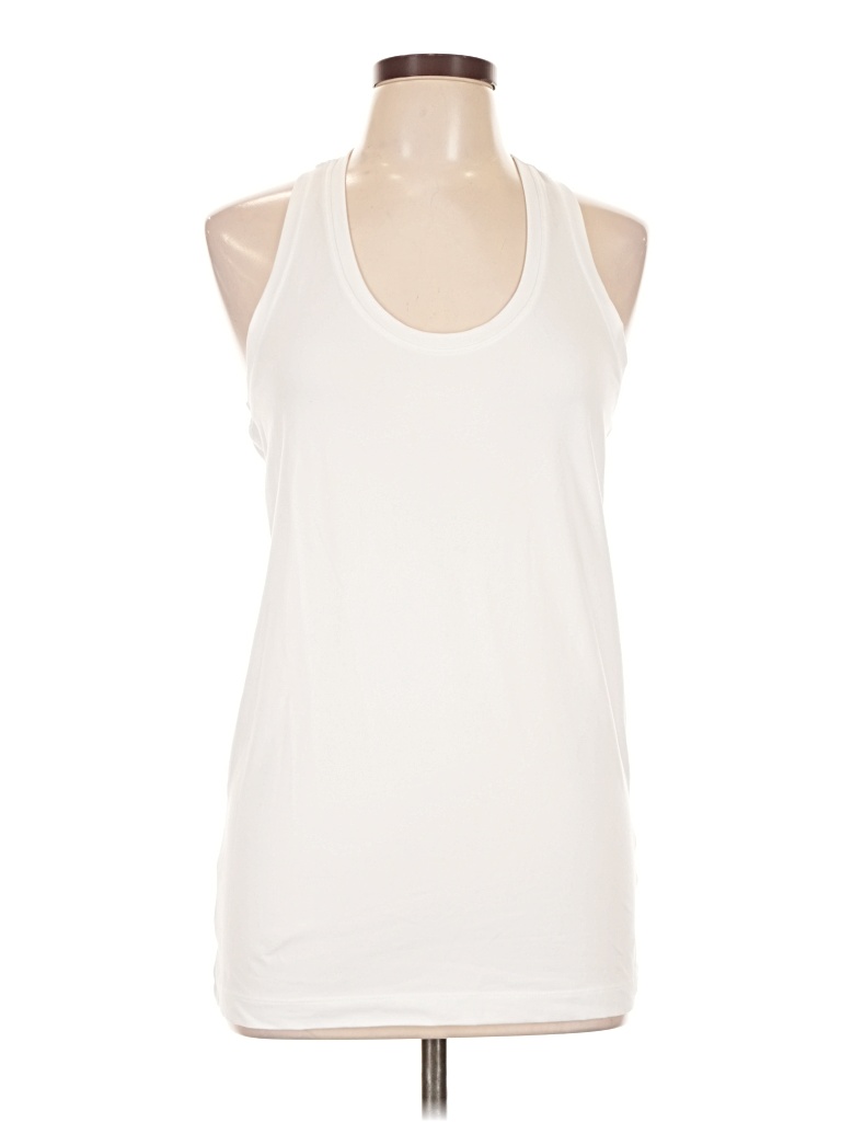Pre-owned Assorted Brands Sleeveless T-shirt In Ivory