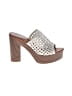Jessica Simpson Silver Sandals Size 9 - photo 1
