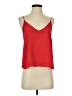 Fashion Nova 100% Polyester Red Sleeveless Top Size XS - photo 1