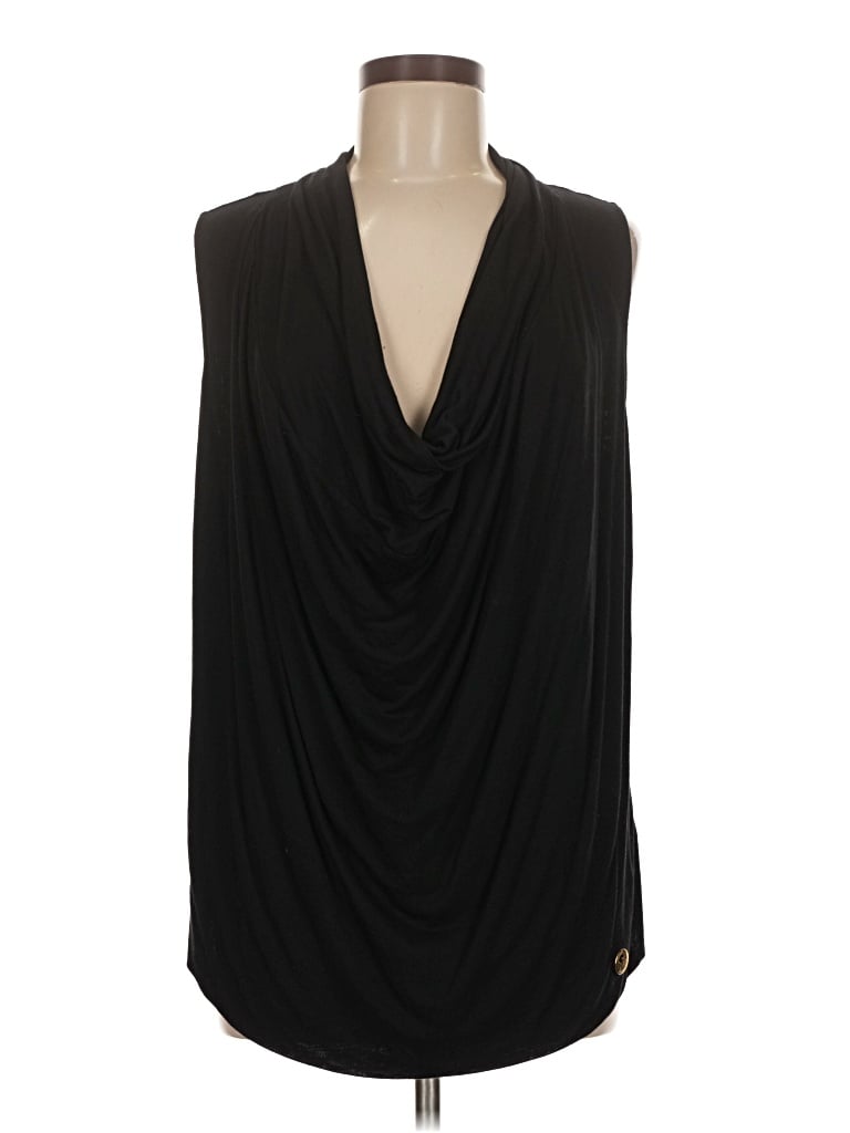 Pre-owned Michael Michael Kors Sleeveless Blouse In Black