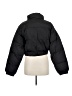 Shein 100% Polyamide Solid Black Jacket Size M - photo 2