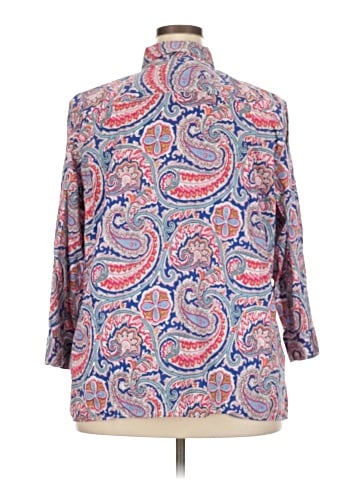 Lauren by Ralph Lauren Long Sleeve Button-Down Shirt (view 2)
